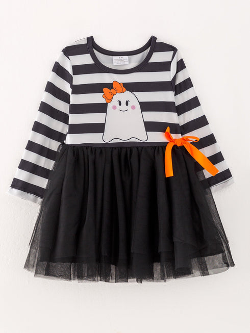 fall-halloween-ghost-baby-girls-tutu-skirt-long-sleeve-stripe-dress Rylee Faith Designs - Sophia's Style-2